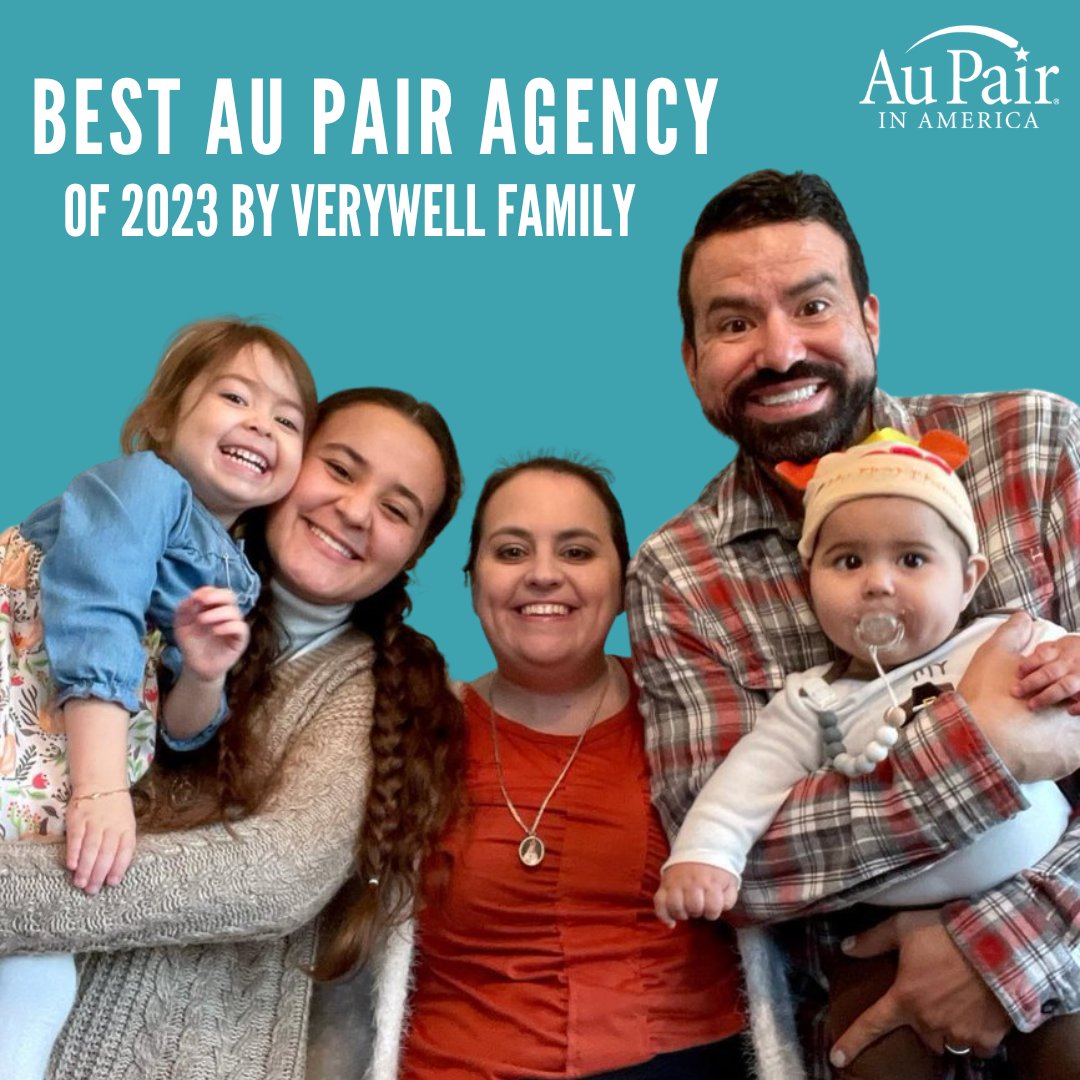 aupairamericauk's tweet photo. We have been voted BEST au pair agency of 2023 by Verywell Family! 
⭐⭐⭐⭐⭐
This is the 3rd year in a row that @aupairinamerica have been voted the best au pair agency and we couldn't be more proud 🥰💖

#aupairinamerica#aupair#aupairagency#aupaircompany#bestaupairagency https://t.co/NsJtNACoxL