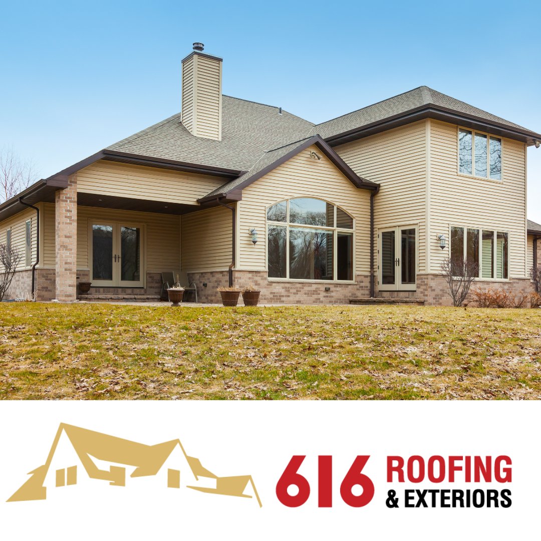 Brighten up your home with a new vinyl siding job from 616 Roofing and Exteriors.

#alwaysgoodwork #grandrapids #616roofingexteriors #sidingcompany #sidingcontractor #sidingcontractors #sidingexperts #sidinglife #sidingrepair #sidingreplacement