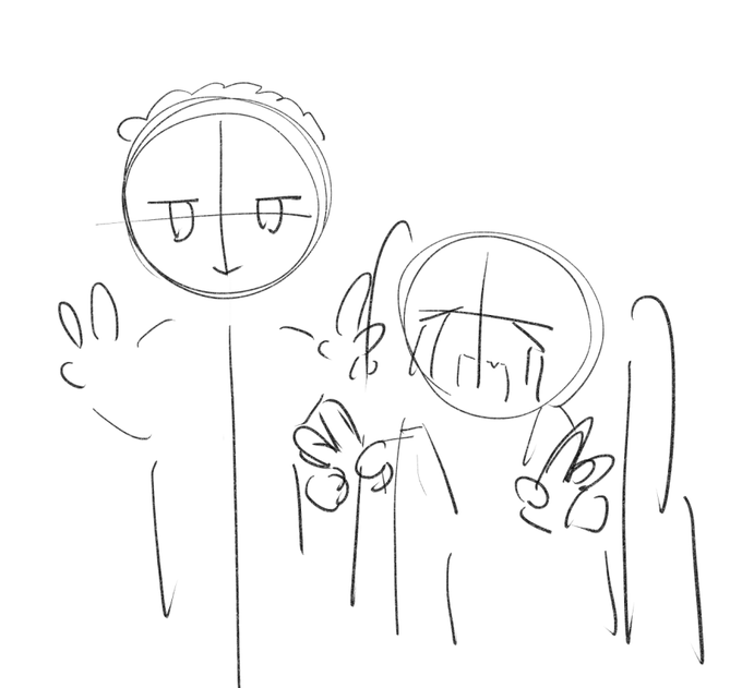 こういう絵が描きたくなりました。なあ?#ブルアカらいぶやっちゃいますSP 