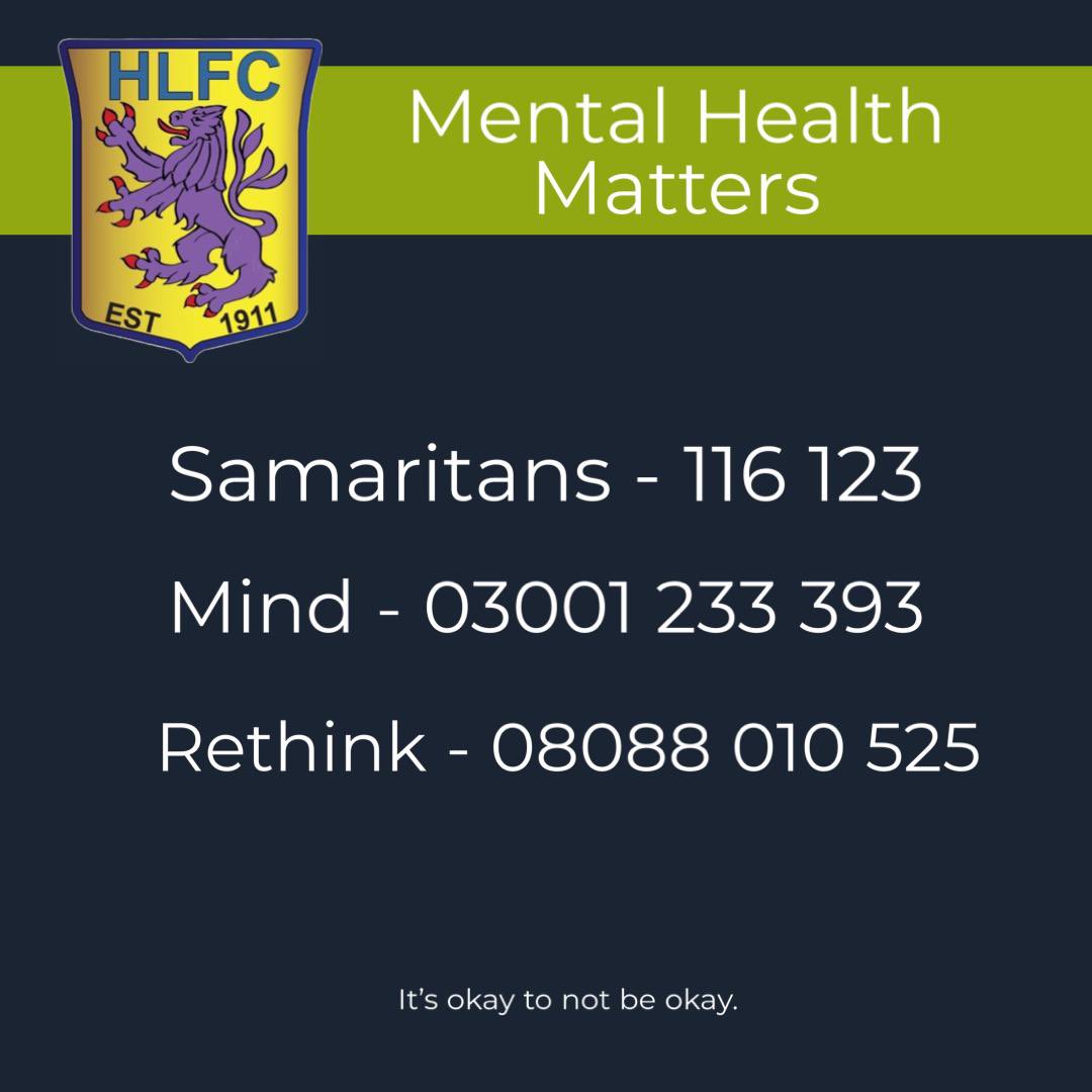 HolmeLacy's tweet photo. MATCHDAY

We tragically lost a Lacy Legend this week. This game is in his loving memory. #TimeToTalk https://t.co/fYErc5ZLqk