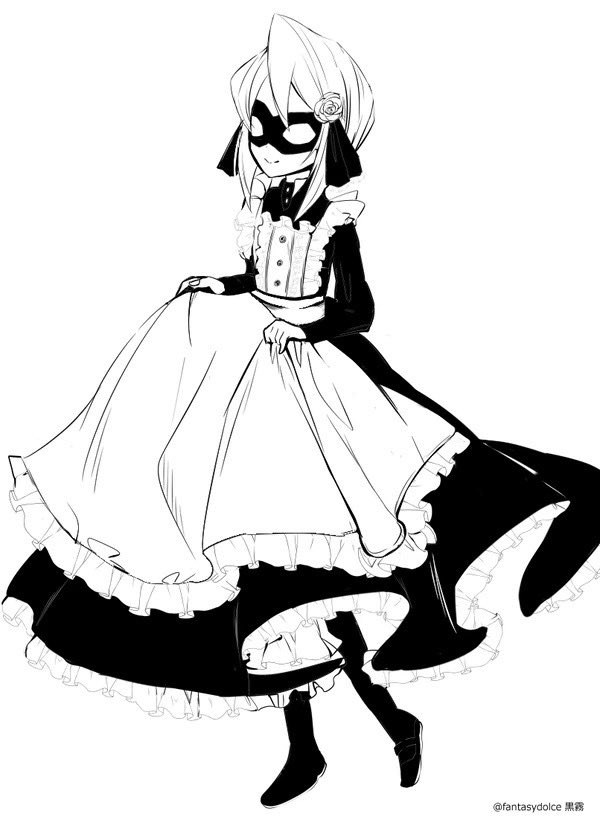【ゴヨイツ】(再掲)
⚠️ITK♀有
女装と女体化で表に載せられるギリギリの絵です。 