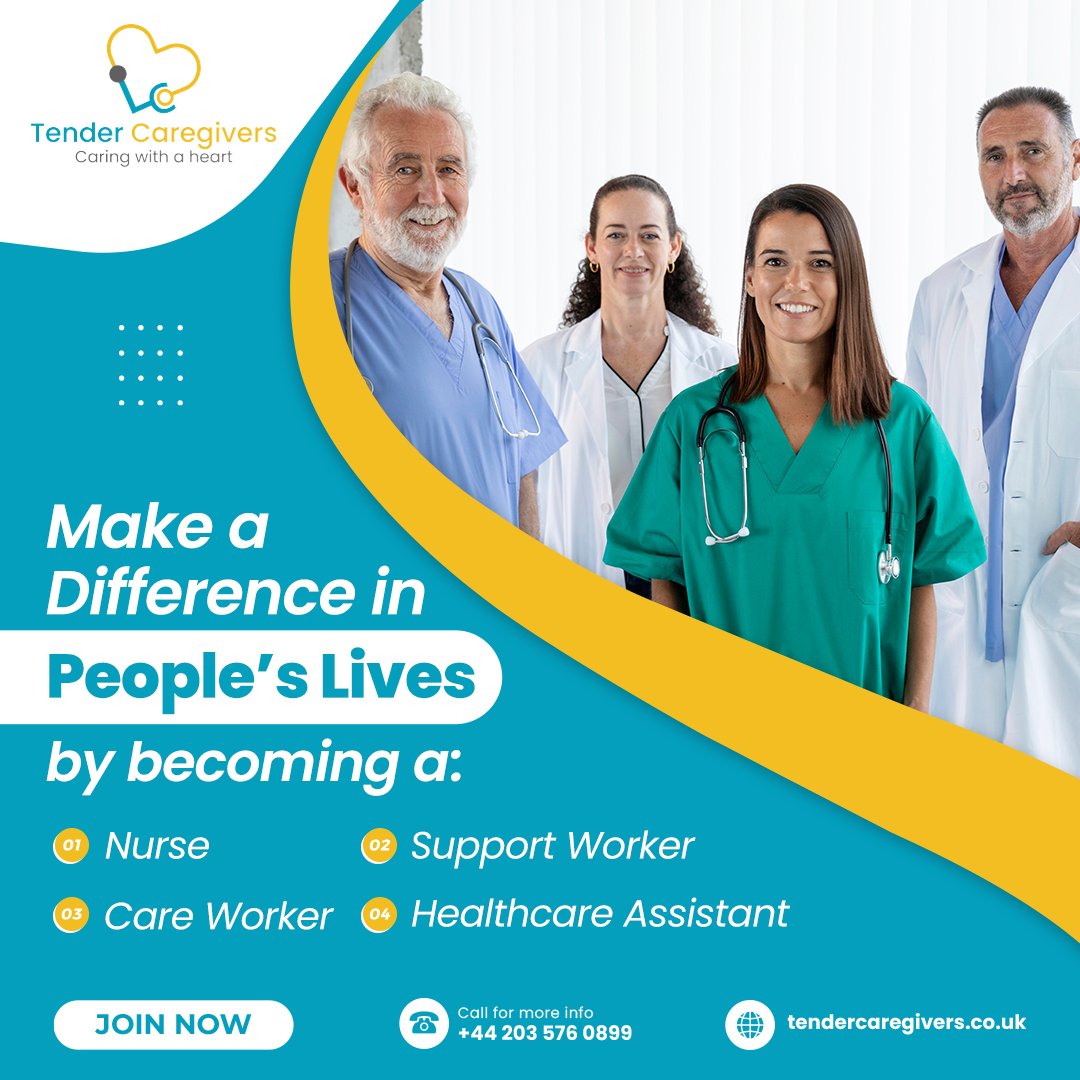 Tenderlyc1's tweet photo. You can make a difference in people's lives by becoming a Nurse, Care Worker, Support Worker.
.
.
.
#Authenticator #penrith #ASOS https://t.co/jcvb8zdsp2