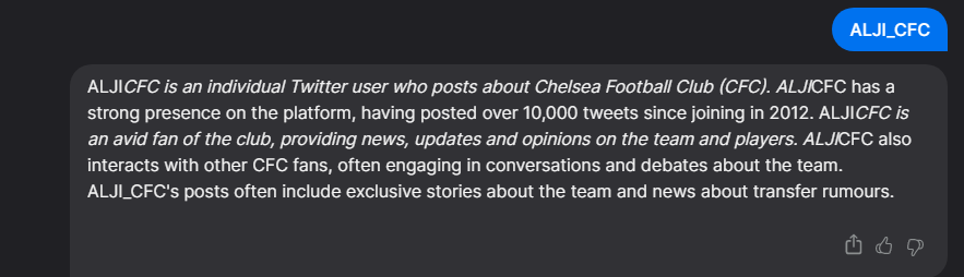 We confused the bot @CFC_AZAD 😭