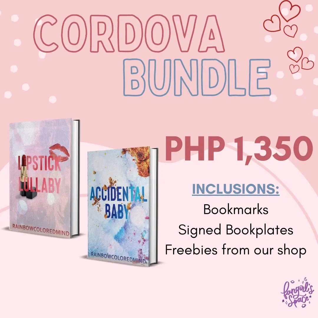 fangirlspaceph's tweet photo. Cordova Brothers Pre-Order!

Get a copy of the books entitled Lipstick Lullaby (Migs and Saskia) and Accidental Baby (Coco and Anais) by rainbowcoloredmind ❤️

Full details at: https://t.co/SQxKbJAc8s https://t.co/Qn5k39Hk0H
