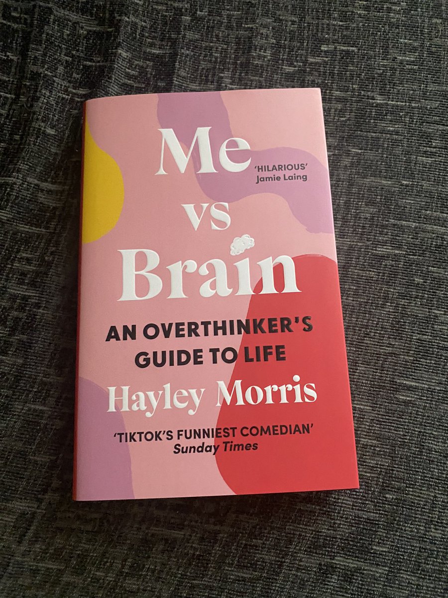 Amanda28_84's tweet photo. Can not wait to read this later. Was meant to be saving it for holiday (July/august) but I really can’t wait that long 🤣🤣 #mevsbrain #queefing #poop #overthinking #HayleyMorris #tiktok https://t.co/qQGnq0B02S