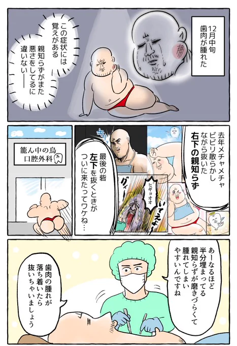 【最後の刺客】左下の親知らず抜いた話① 