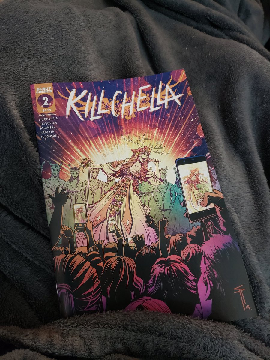 damienbecton's tweet photo. Saturday morning comics... #Killchella by @TheOtherMarioC https://t.co/kJxjCdQmJj