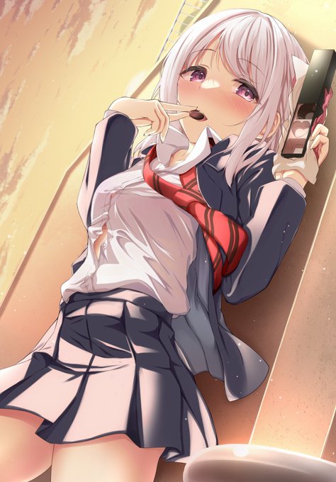 もうなくなっちゃった…♡どうしよ? 