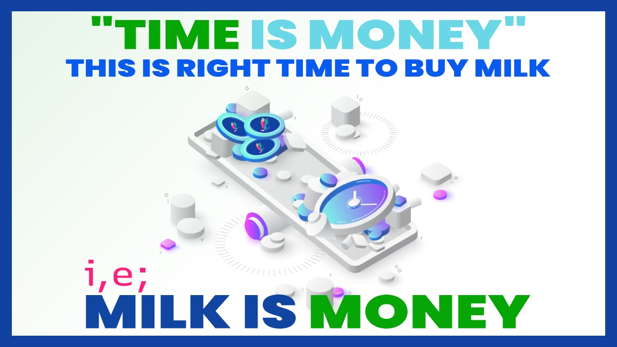 Are You looking for right time to buy MILK? 
Buy NOW $MILK