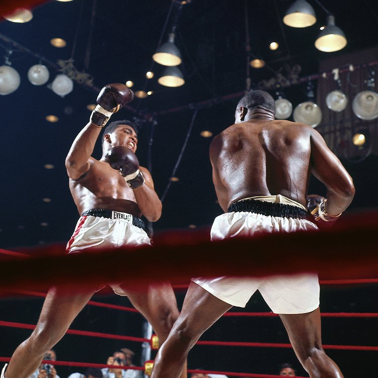 Muhammad Ali and Sonny Liston in action during their first bout in 1964. 

📸: @LeiferNeil 

#MuhammadAli #SonnyListon #Champion #Boxing #Icon #GOAT