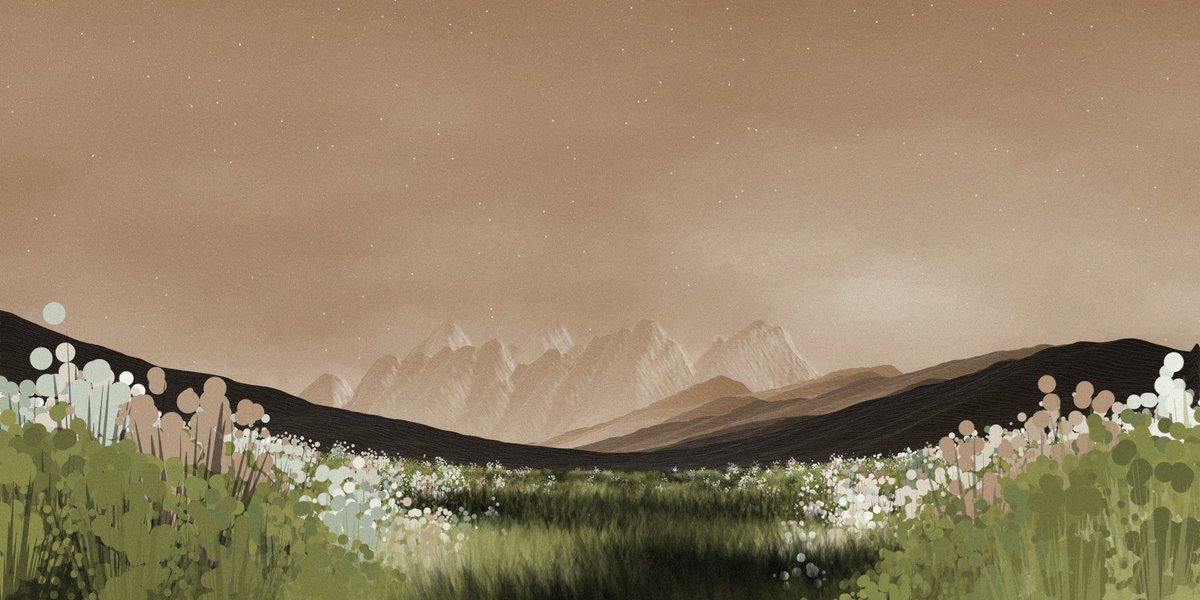 mutlimutli's tweet photo. #wip Exploring the depth ...
Done in 2D canvas using only code and math...

#100%code #fxhash #p5js #GenerativeArt #NFTArt #DigitalArt #BlockchainArt #CryptoCollectibles #TezosArt #tezos @fx_hash_ #landscape https://t.co/0066Fm2Rsj