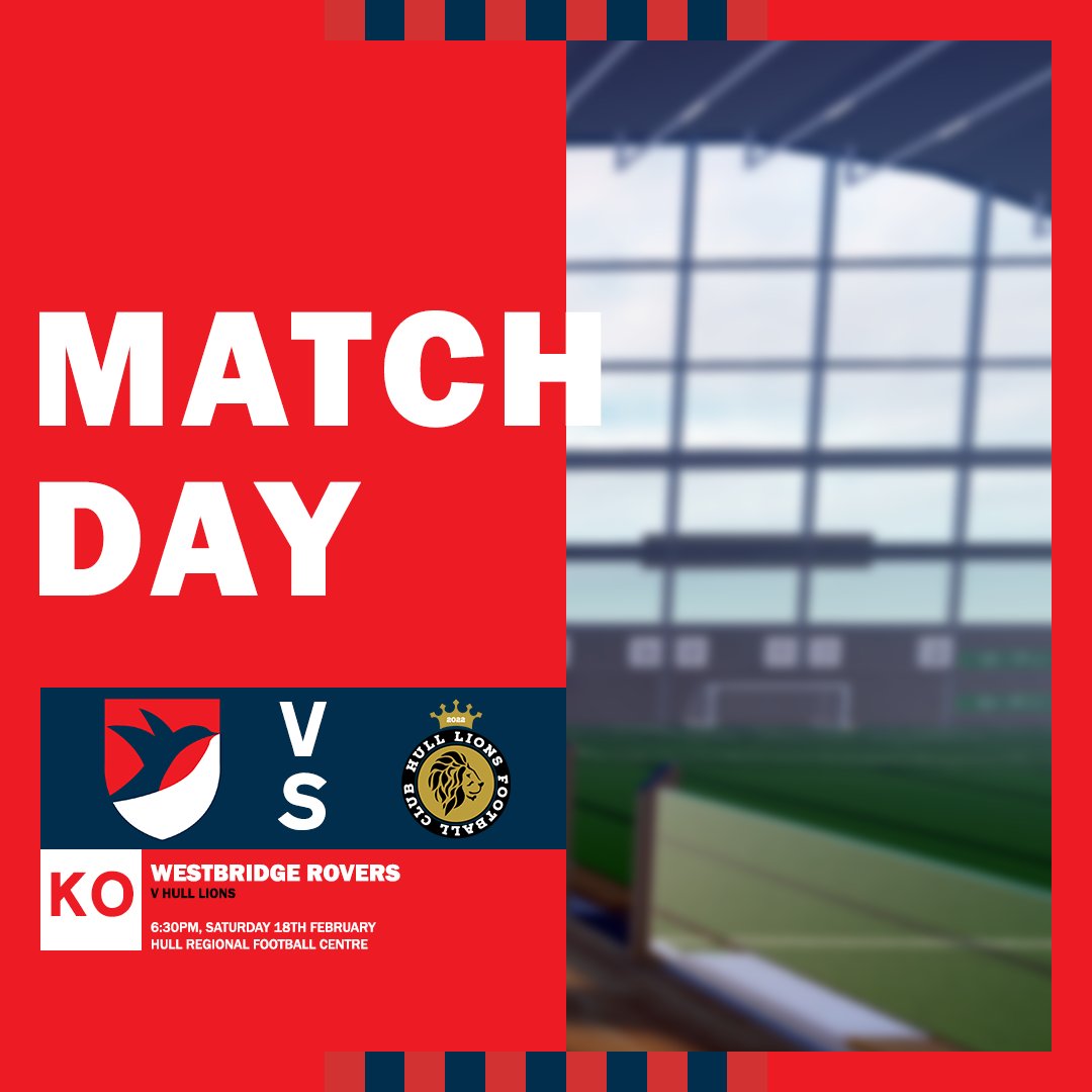Westbridge_FC's tweet photo. MATCHDAY! ⚽️

The Robins continue their Division 2 campaign away at Hull Lions this afternoon.

KO: 6:30PM GMT 🕖 https://t.co/lmseQSNzzj