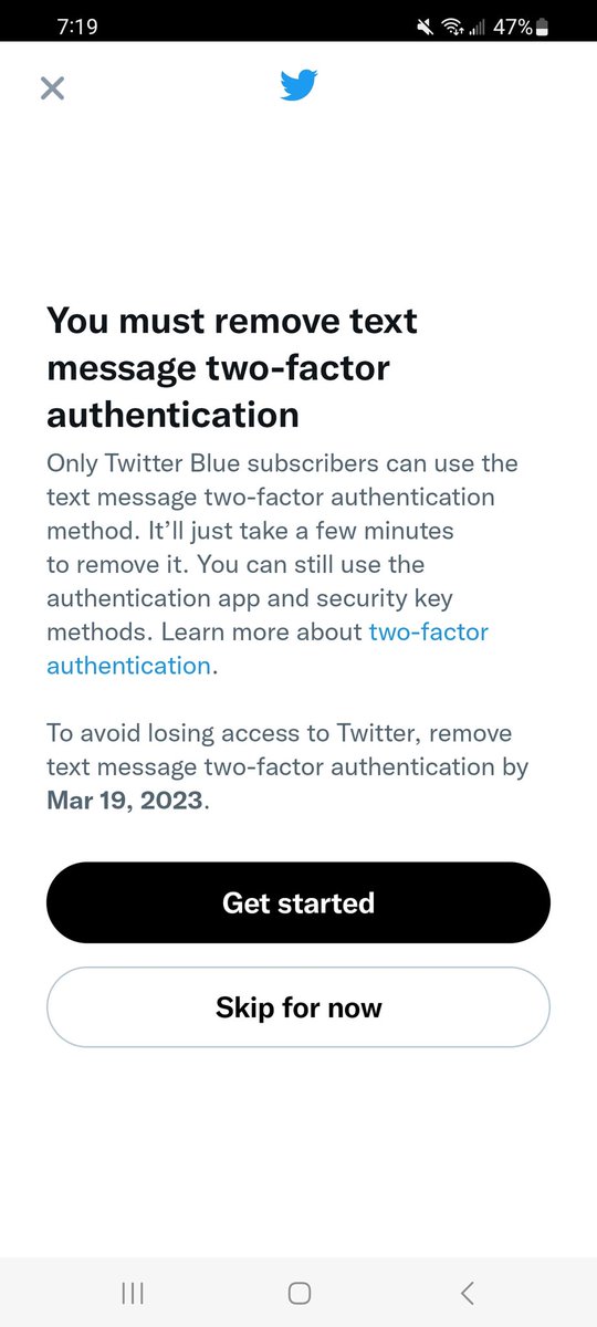 Wait, charging me to have my account secure? WTF is this?