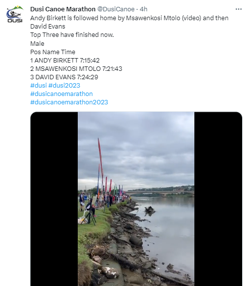 Dusi Canoe Marathon tweet media