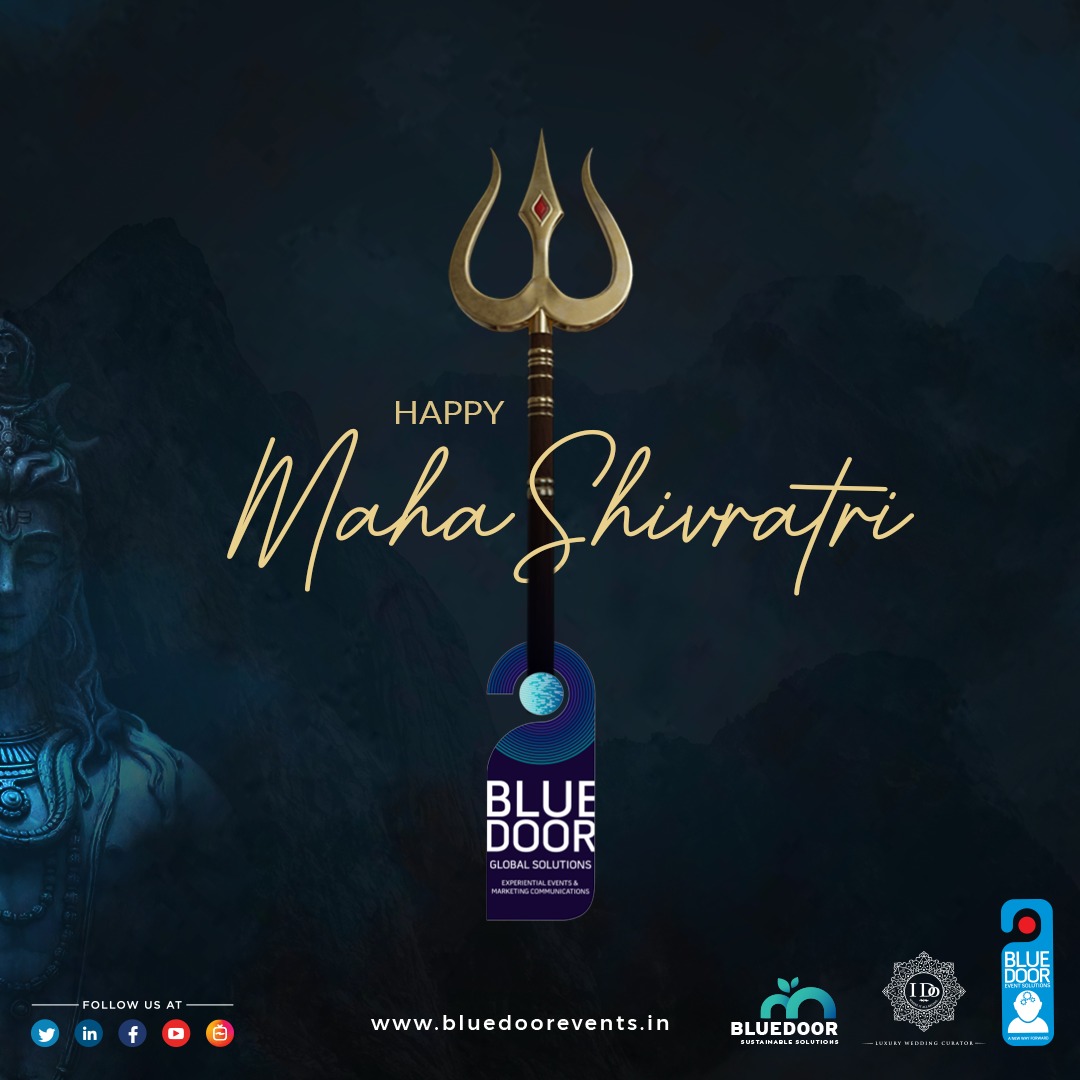 BDSustainableS's tweet photo. Wishing you and your family a very Happy Mahashivratri. #bluedoorglobalsolutions #blurdooreventsolutions #bluedoorsustainablesolutions #events #eventplanner #womenempowerment #WomeninBusiness #Entrepreneur https://t.co/bNTEUaZSsG