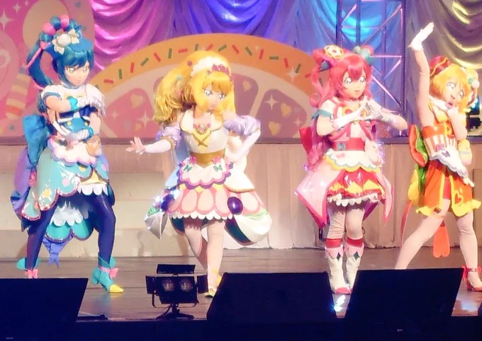 感謝祭1日目終了しました!デパプリの名乗りみたらすごい久しぶりに感じましたw 明日も楽しむぞ٩(ˊωˋ*)و #precure  #デパプリ感謝祭 