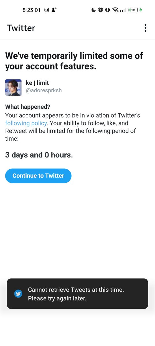 adoresprksh's tweet photo. nakalimutan kong on limit pala aq hahahahahahahahha https://t.co/VbuYwwvrKe