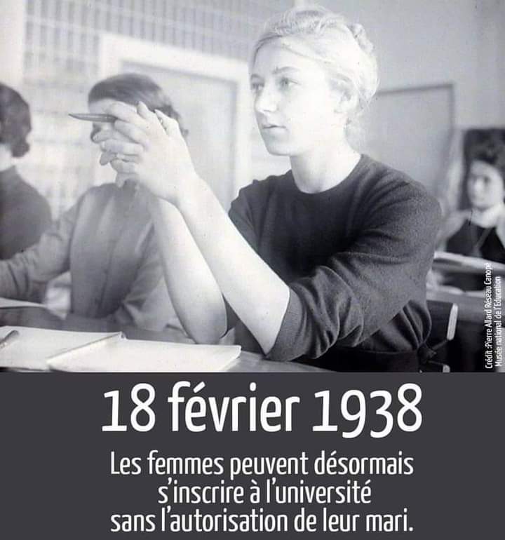 Des générations de femmes se sont battues pour que nous ayons le droit de faire ce que nous croyons normal aujourd'hui. #8mars