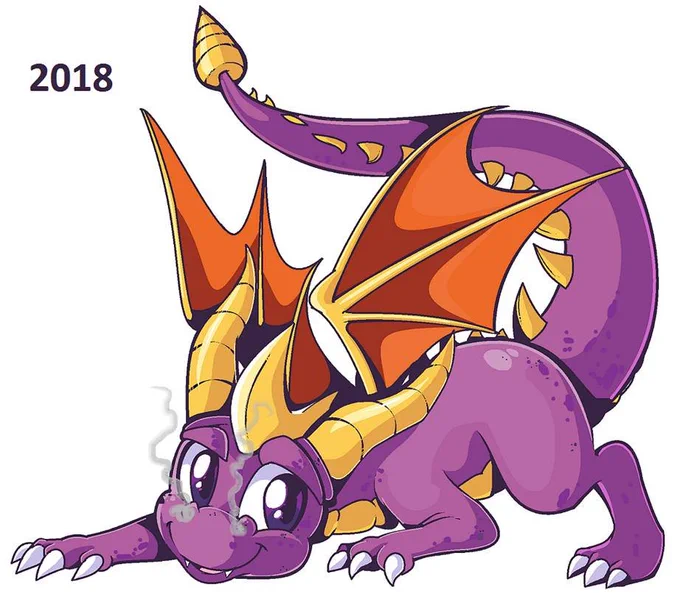 Have some old Spyro Fanart from me  