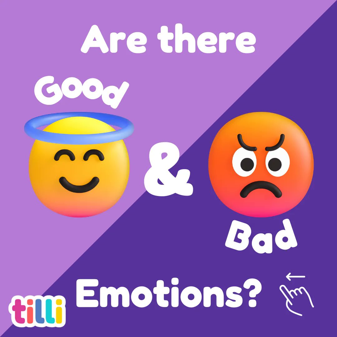 KidsTilli's tweet photo. Emotions are a natural part of being human, and there's no such thing as a 'good' or 'bad' emotion. Every feeling has its own purpose and value, and it's important to acknowledge and process all of our emotions in a healthy way.💗
#EmotionWellness #Awareness #Tilli https://t.co/yUAbgZaD4g