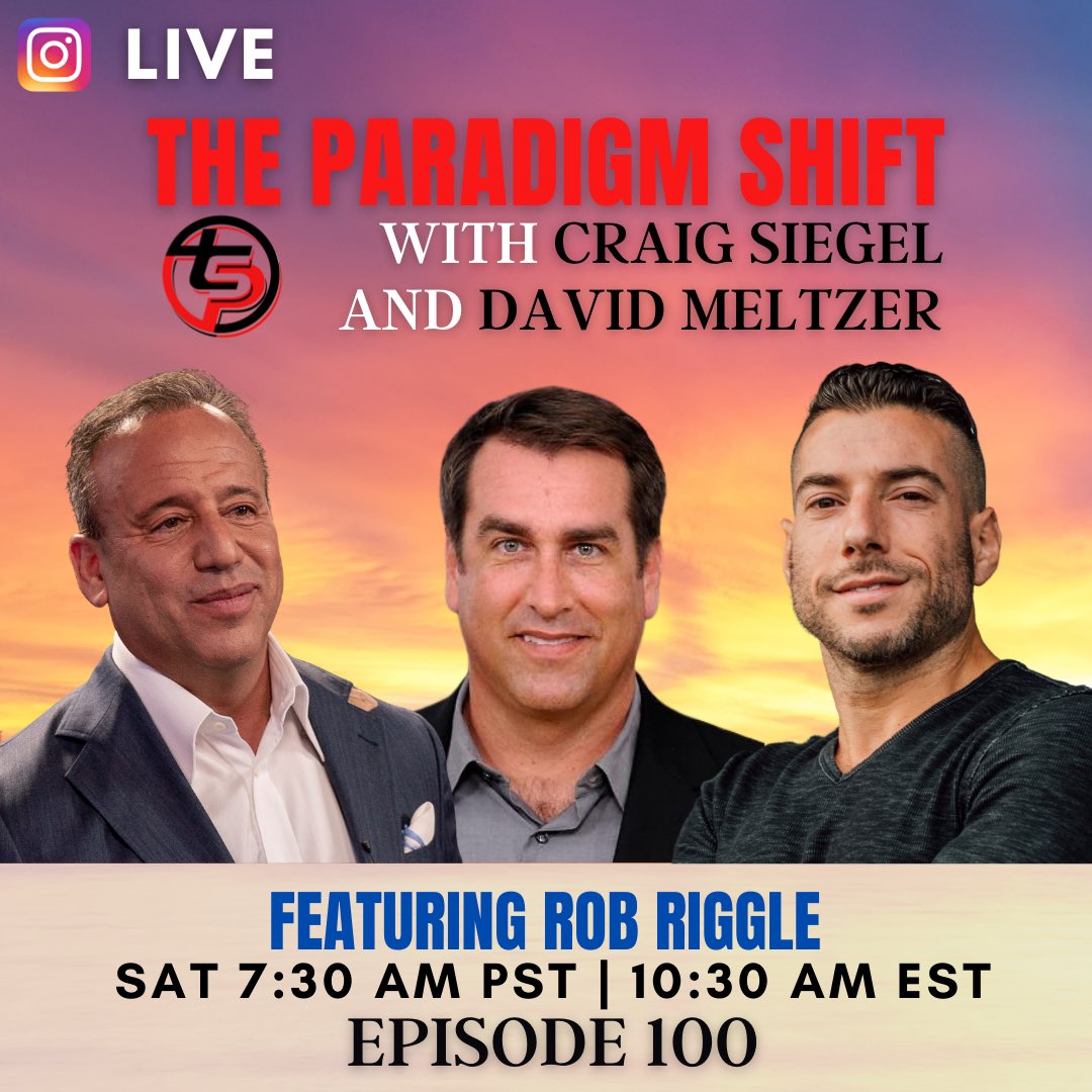 CraigSiegel_CLS's tweet photo. The 2023 Momentum continues with Episode 100🚀 💫 with a pair of Jugz @davidmeltzer and some BIG Surprises with @RobRiggle 💎. Let’s have some fun, sharpen the axe 🪓 and get a little weird 💥 Bring your popcorn 🍿. Let’s get NUTS!

https://t.co/DpV1ycUDg1 https://t.co/Jpnd6ppCag