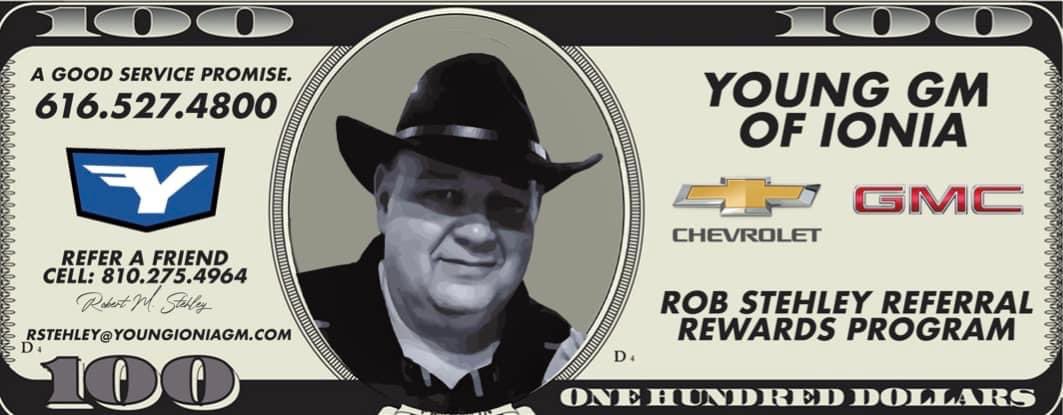 Valentine’s Sale Extended!  Ask for Rob Stehley @ Young GM In Ionia (MI)