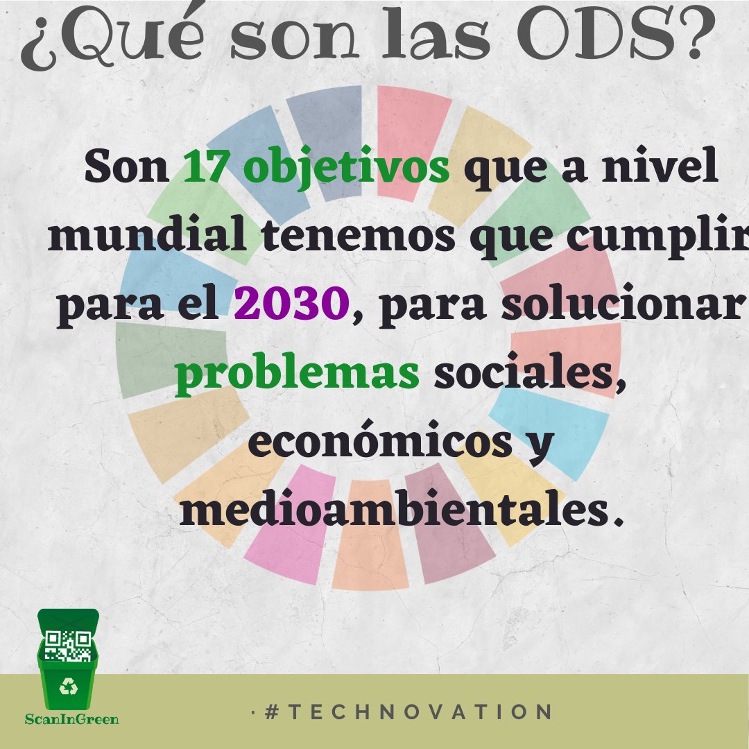 ScanInGreen's tweet image. ¿Sabias que son las ODS?🤔
#ods
#technovation #technovationchallenge
@StemTalento @TechnovationMur 
@MMM_Academy