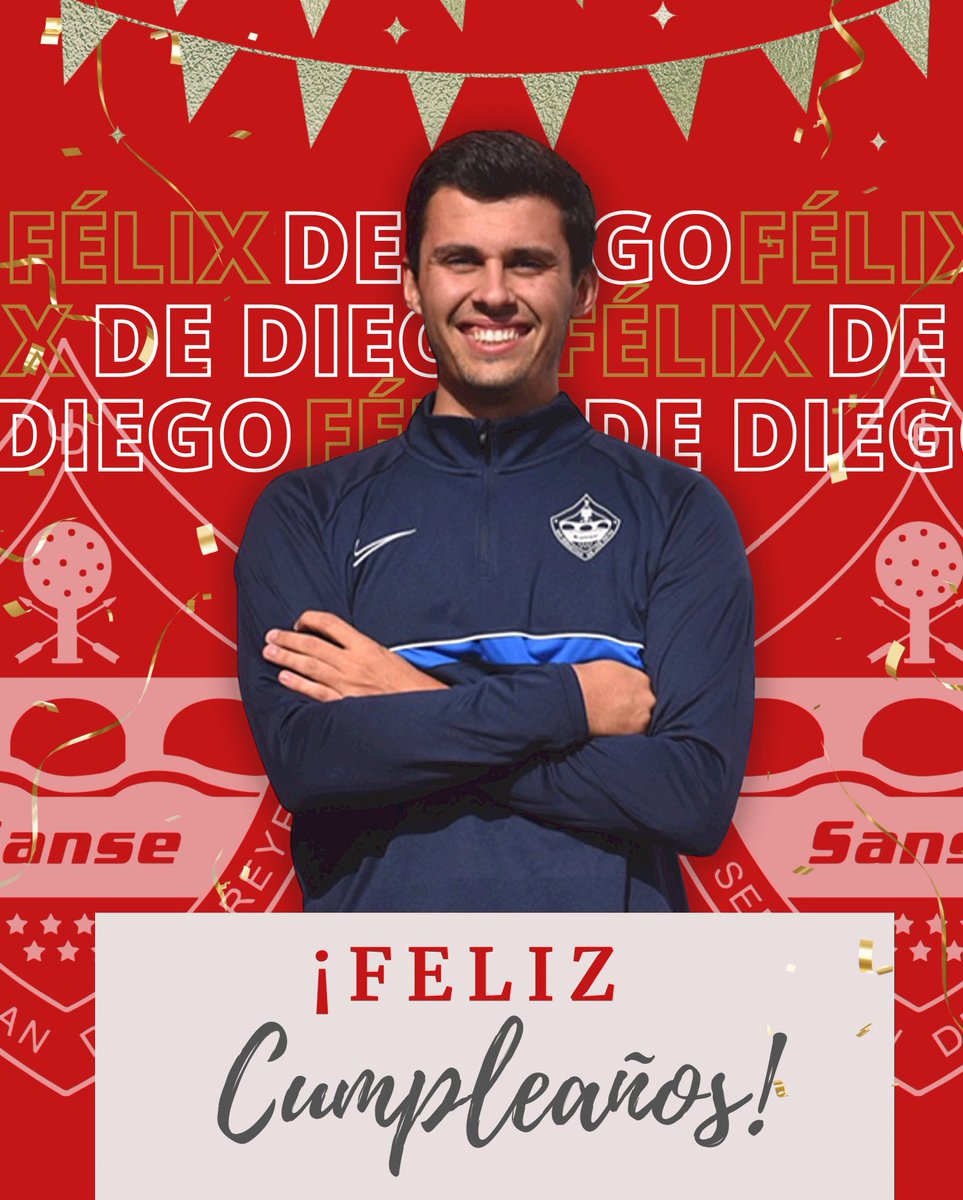 🎊 𝗖𝗨𝗠𝗣𝗟𝗘𝗔Ñ𝗢𝗦 𝗦𝗔𝗡𝗦𝗘𝗥𝗢 |

Desde la UD Sanse queremos felicitar a <a href="/Feeliix04/">Félix de Diego</a> , responsable de marketing y comunicación 🥳

🤩Que pases un  buen día y un año lleno de éxitos🎈 

¡Feliz cumpleaños, 𝗙é𝗹𝗶𝘅 ! 🎂

#OhMiSanse