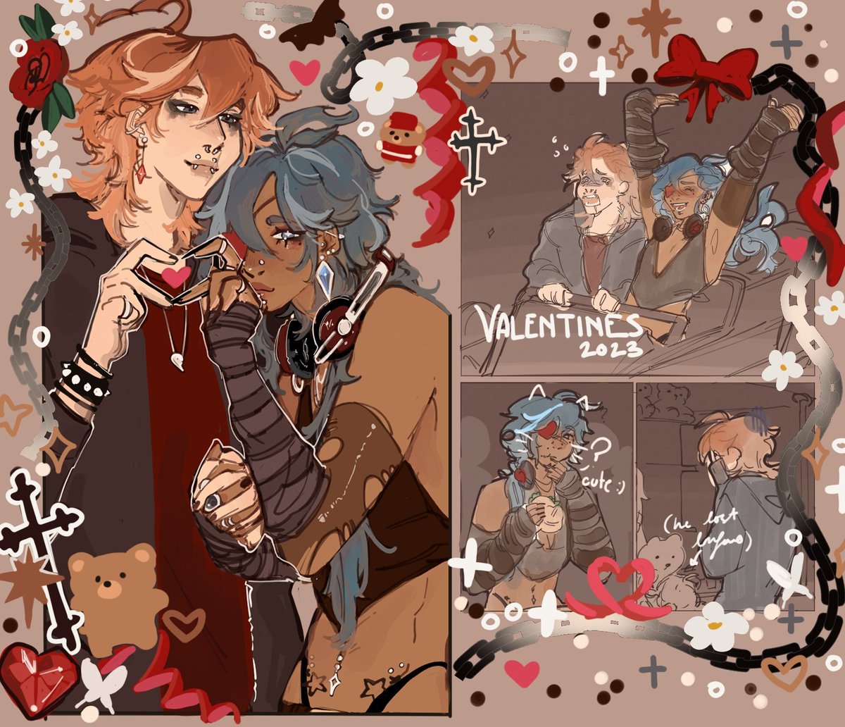 #chaeya // happy (so very late) valentiness to the only ones ever