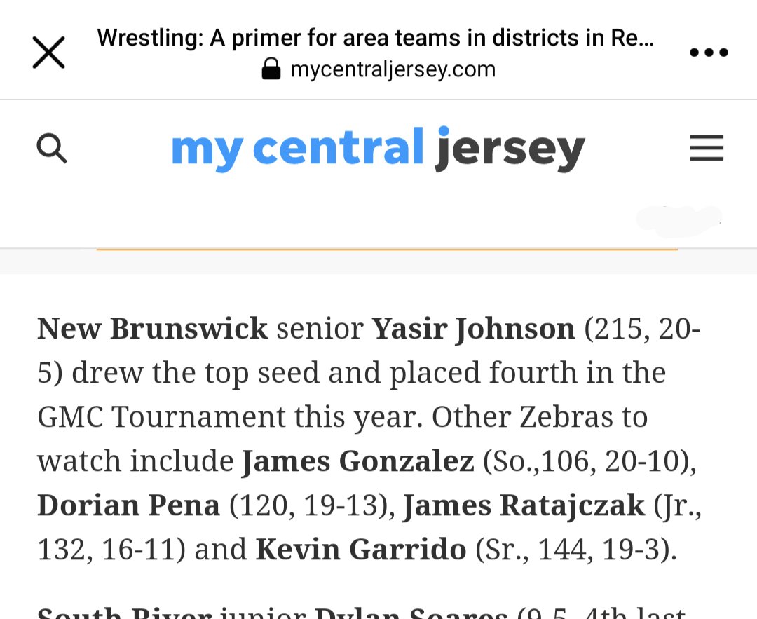 Let's go Zebras at the District 18 tournament !

Thank you <a href="/andy_mendlowitz/">Andy Mendlowitz</a> and <a href="/MyCJ_Sports/">MyCJ Sports</a> for your great coverage !!