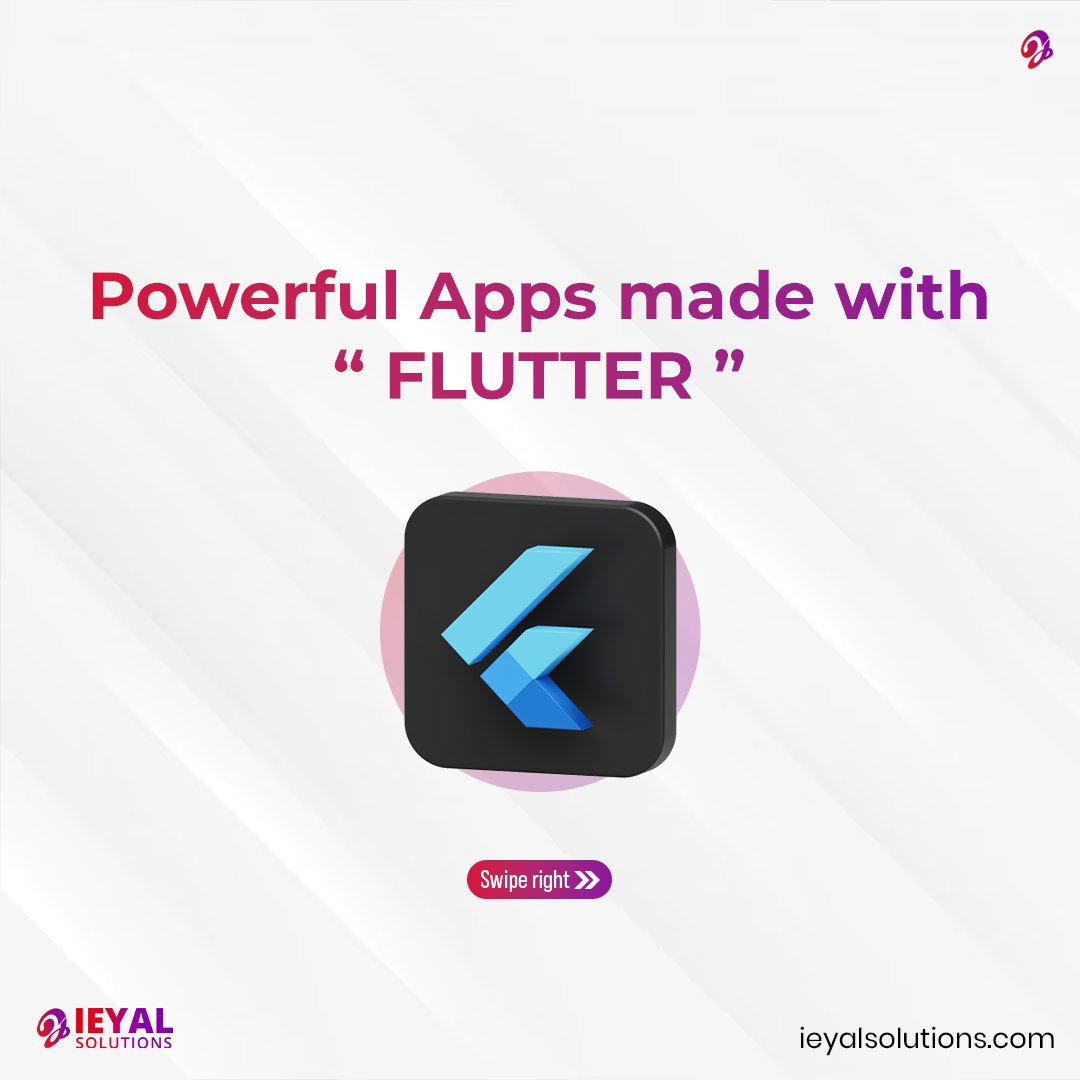 IeyalSolutions's tweet photo. High Rated and valued apps are built with Flutter Framework. Do you know? 

The most cost-effective way of developing the app is with Flutter. 

Transform your business with powerful apps made using Flutter.

Contact now
https://t.co/NkAi0Bn6fQ

#flutterapp #costeffectivebusiness https://t.co/uD3kwONbQn