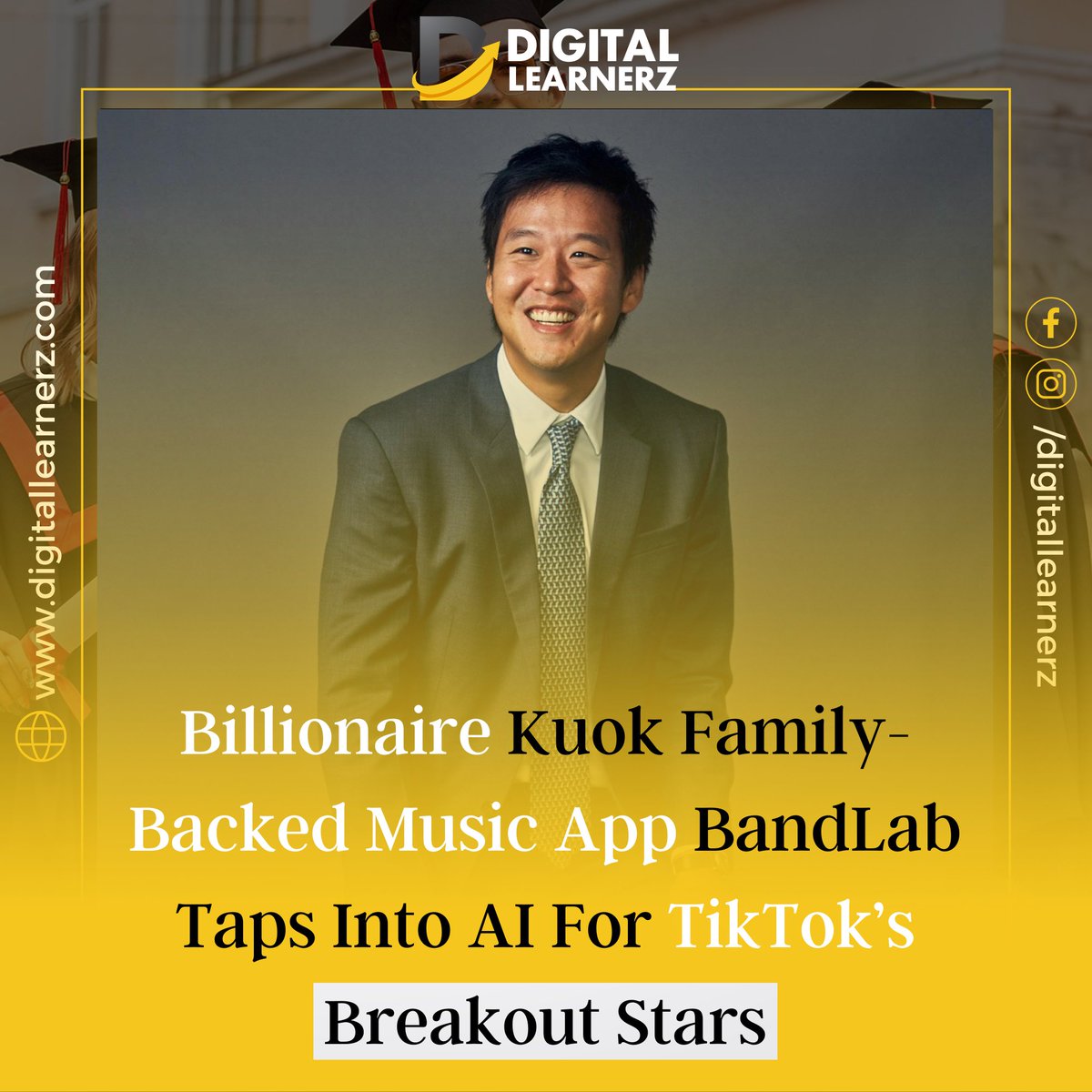 LearnerzDigital's tweet photo. Billionaire Kuok Family-Backed Music App BandLab Taps Into AI For TikTok’s Breakout Stars

#TikTok #BILLIONAIRE #kuok #music #Breakout #superstars #AI #ArtificialIntelligence #digitallearnerz #digitallearner #digitallearners https://t.co/OkfvFouwjr