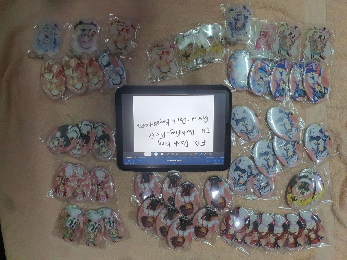 Dank_Soy's tweet photo. - ถุงผ้า 400 บาท
- พวงกุญแจ&amp;แม่เหล็ก 450 บาท
ของทุกอย่างรวมส่งหมดแล้วจ้า ยกเว้นแค่โปสการ์ดเมดกับการ์ด PVC นะ✨
สามารถสอบถามได้ทั้ง DM ทวิตเตอร์ เฟสบุ๊ค และให้ดิสคอร์ดจ้า✨ https://t.co/mwkM9znzYq
