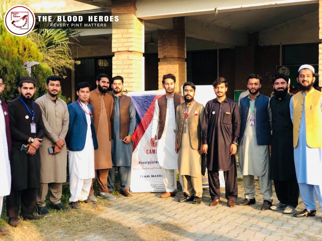 MardanTbh's tweet photo. The Blood Heroes Team Mardan arranged a blood grouping camp+ Blood Donation Awareness Session. Which was Joined by KP Provincial General Secretory Mr Hilal Uddin and National Record Head Mr Asad Ullah Khan and District Rep Charsdda Mr Shahbaz Mukhlis. https://t.co/vT7w7nQzIg