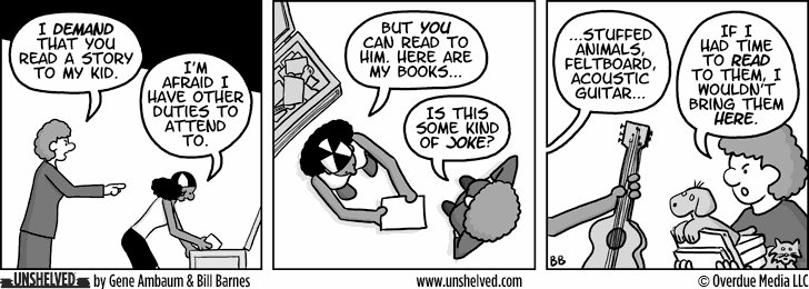 Unshelved tweet media