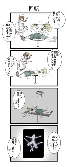 回転する患者がやってきた 