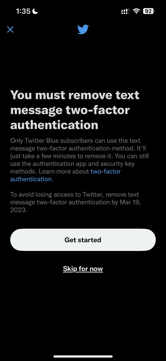 Shivamanikanda2's tweet photo. Now what is this all about?! You need to be a twitter blue subscriber to even be secure!🤦🏻‍♂️a big L move! @iRobinPro @Siva_Bharani https://t.co/l0v3z8Nx1j