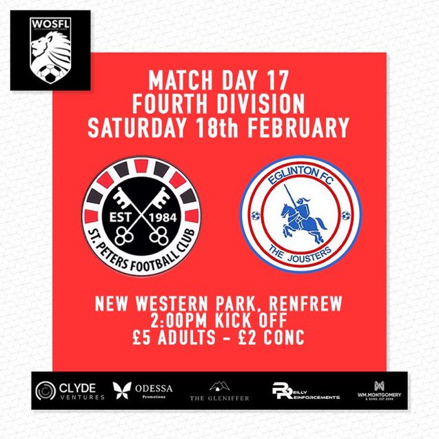 Game day!

2pm KO, entry £5 adults &amp; £2 concessions. As always players from the football or netball academy get in for free wearing their St Peter’s top! 

<a href="/2012s_st/">St Peters FC 2012s</a> will be team mascots &amp; ball boys today and will also take part in a half time challenge, enjoy boys 👍🏻