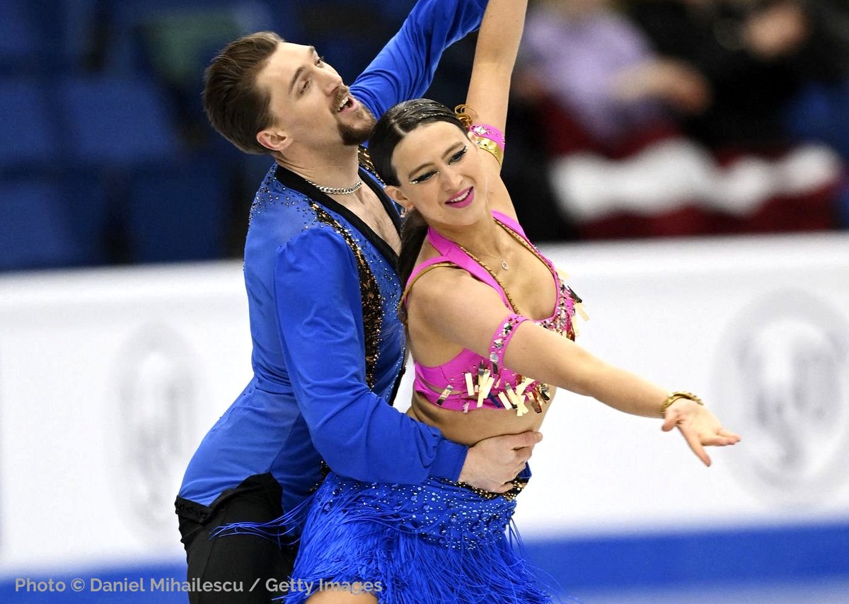 goldenskate's tweet photo. Happy Birthday 🎂 to Latvia's 🇱🇻 Aurelija Ipolito! With Luke Russell, she earned all new PBs at #CSFigure Golden Spin this season! 👏🏻 Her hobbies include neuropharmacology research, salsa dancing 💃 and running 🏃‍♀️in her spare time 📷 2022-23 RD Cha Cha &amp; Samba #FigureSkating https://t.co/G1jGIn5QCj