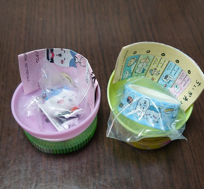 2回目のくら寿司チャレンジの結果はこちら!!ひとりだったのでビッくらポンのセット2つのみ。ノートも終ってたわーい、ハチワレちゃんだーもう1回くらいチャレンジしたいな…!!#ちい活 