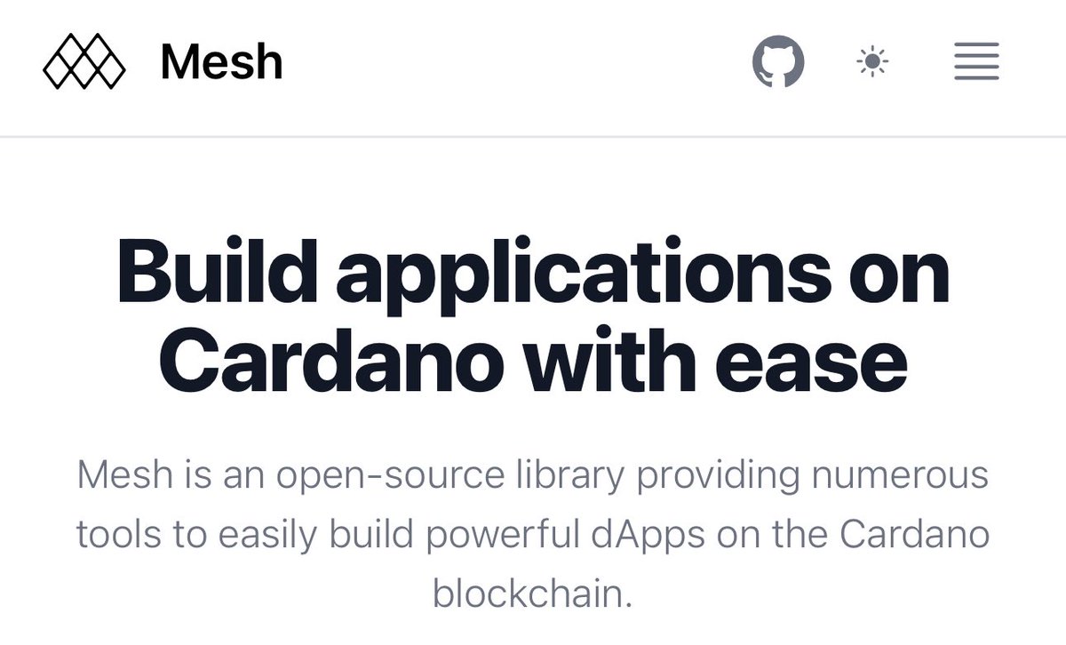 jeremysoojk's tweet photo. It's incredible that you can start building on #Cardano so easily with @meshsdk. Same old React stuff with NextJS. Host on @vercel in 5 mins. Download @FlintWallet and access through dApp browser. Boom, you're live. And multi-platform. And iterating. 100x speed. @MochaApp WIP. https://t.co/k7NKUWf2ts