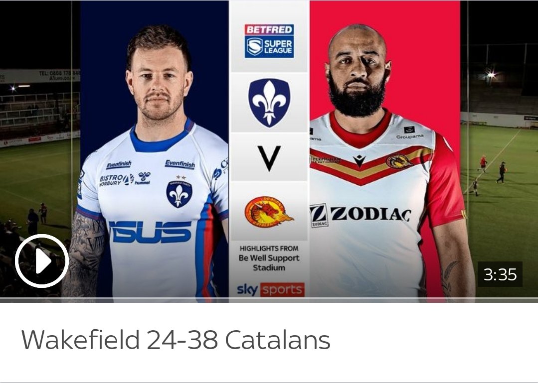 Poor from <a href="/SkySports/">Sky Sports</a> <a href="/SkySportsRL/">Sky Sports Rugby League</a> , both of these players have left these teams, Johnstone's even playing for the opposite team in this match. #RugbyLeague
