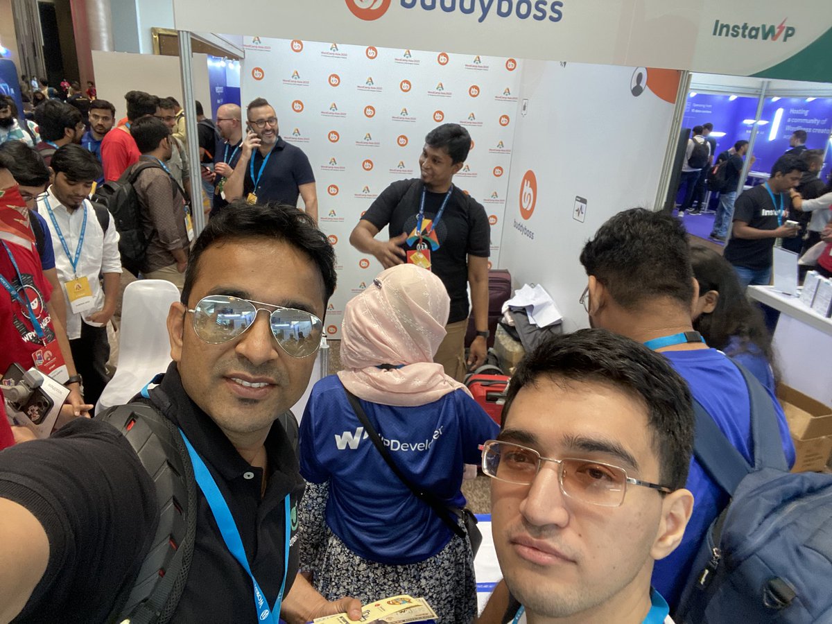 jthemesstudio's tweet photo. #wpasia #buddyboss #wordpress https://t.co/gwKuw2ezuS