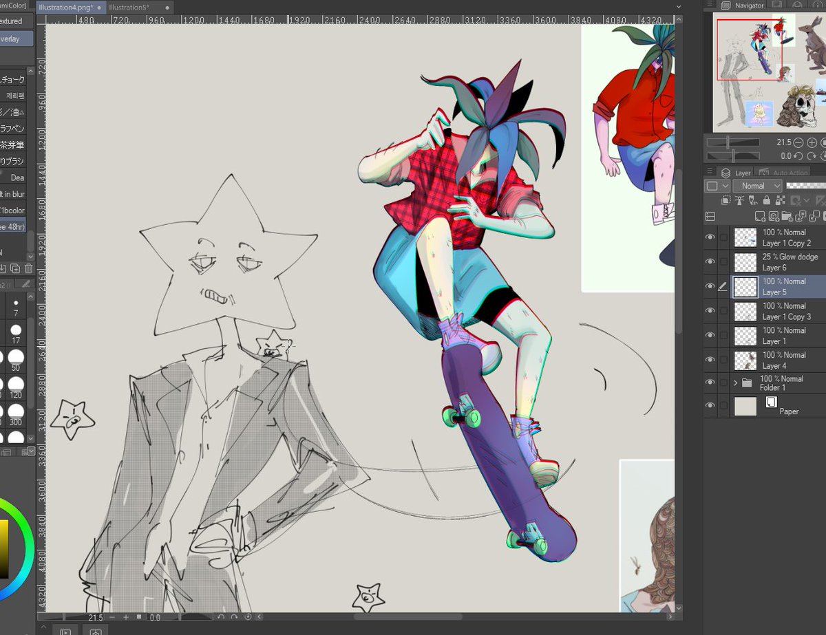twinklpsycopath's tweet photo. some redraws of shit I drew in high school. I think I appreciate star daddy the most https://t.co/KxwnOC1yTO