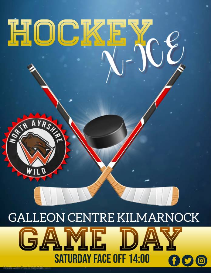 It's Game Day for our youngest Wild team today as they travel to Kilmarnock Junior Ice Hockey Club  for their X-Ice Games. Good Luck kids, go smash it.
