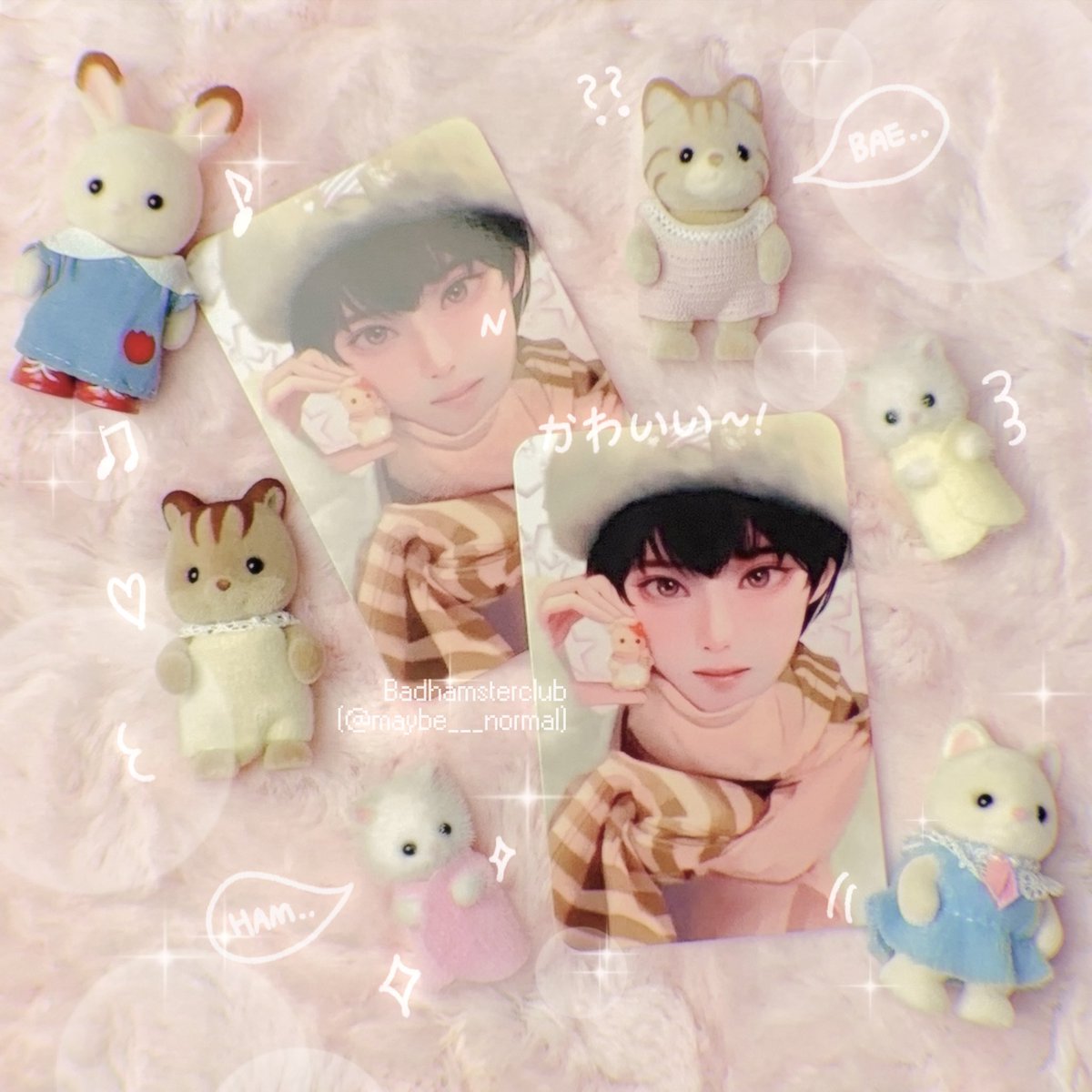 세진이 실뵤니안 나눔 포카
3번의 발주 끝에 드디어 조판오류 없이
깨끗하게 오다... ^^
생각보다 더더더더 맘에 들어서 개가티 고함지르는중..
우리집 실바니안친구들과 함께..
이제 얼른 포장하고 배송하께여!!