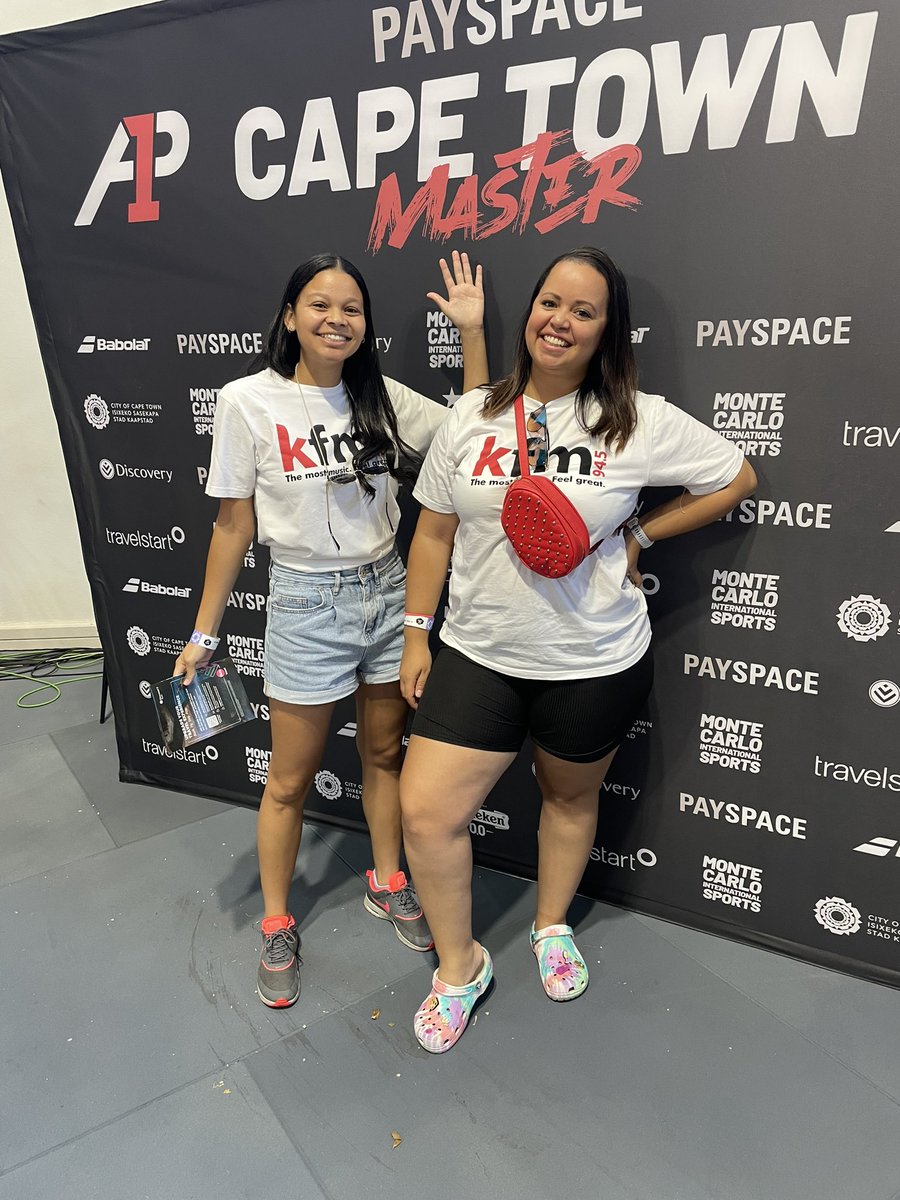KFMza's tweet photo. The #KfmCrew are at the A1 Padel Pay Space Cape Town Masters to watch all the action. It’s a lovely day today, come through for all the fun!
Brought to you by Heineken 0.0.
#NowYouCan #HeinekenxAPTMaster https://t.co/JfwGrfqMuy
