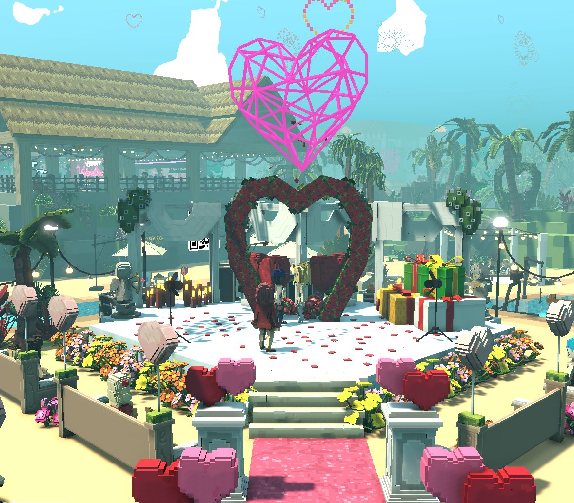 LEELAVADEEv2's tweet photo. @TheSandboxGame @ParisHilton HAPPY BIRTHDAY to the Queen of the Metaverse, Paris Hilton! 🎂🎉 HBD !! 😘 https://t.co/PVkhuqfQgf