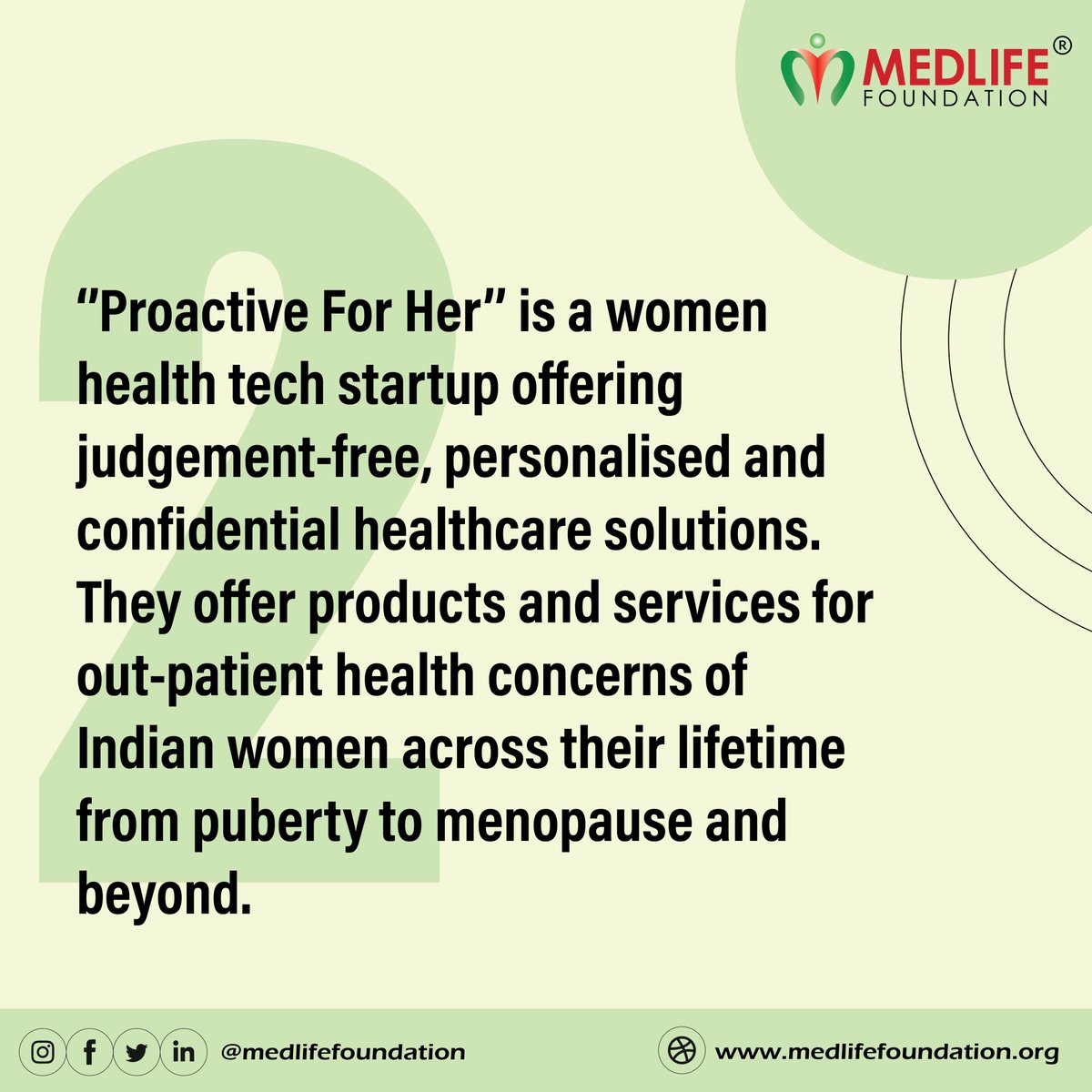 Med_foundation's tweet photo. At Medlife, women are valued, and we dedicate today to celebrating Achitha Jacob and her work. She dropped out of Harvard Business School with a vision to build a healthcare brand exclusively for women. 
#medlife #medfem #foundationforher #women #healthcare #medlifefoundation https://t.co/rON8yOXrC9
