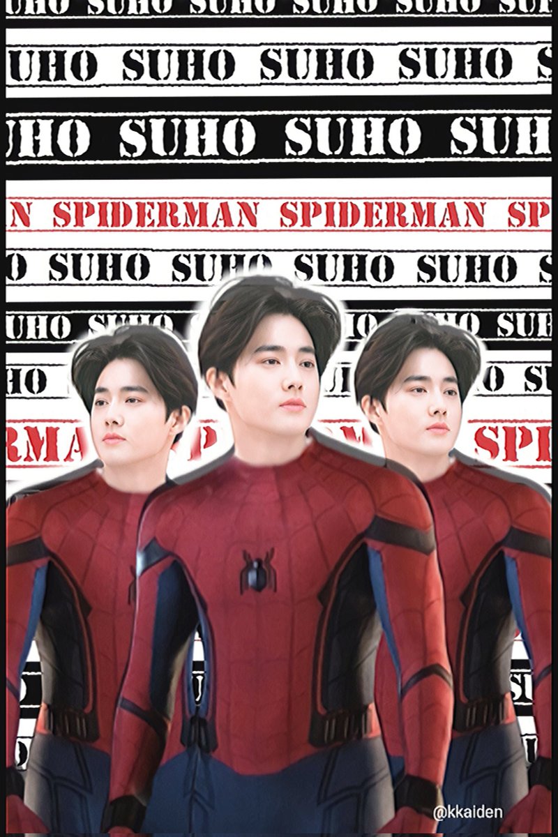 KsooAsh's tweet photo. EXO AS SPIDERMAN 🕷️

#EXO #EXOedit https://t.co/CQ6mDLuM9m